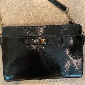 Kate Spade Patent Leather Cross Body Purse